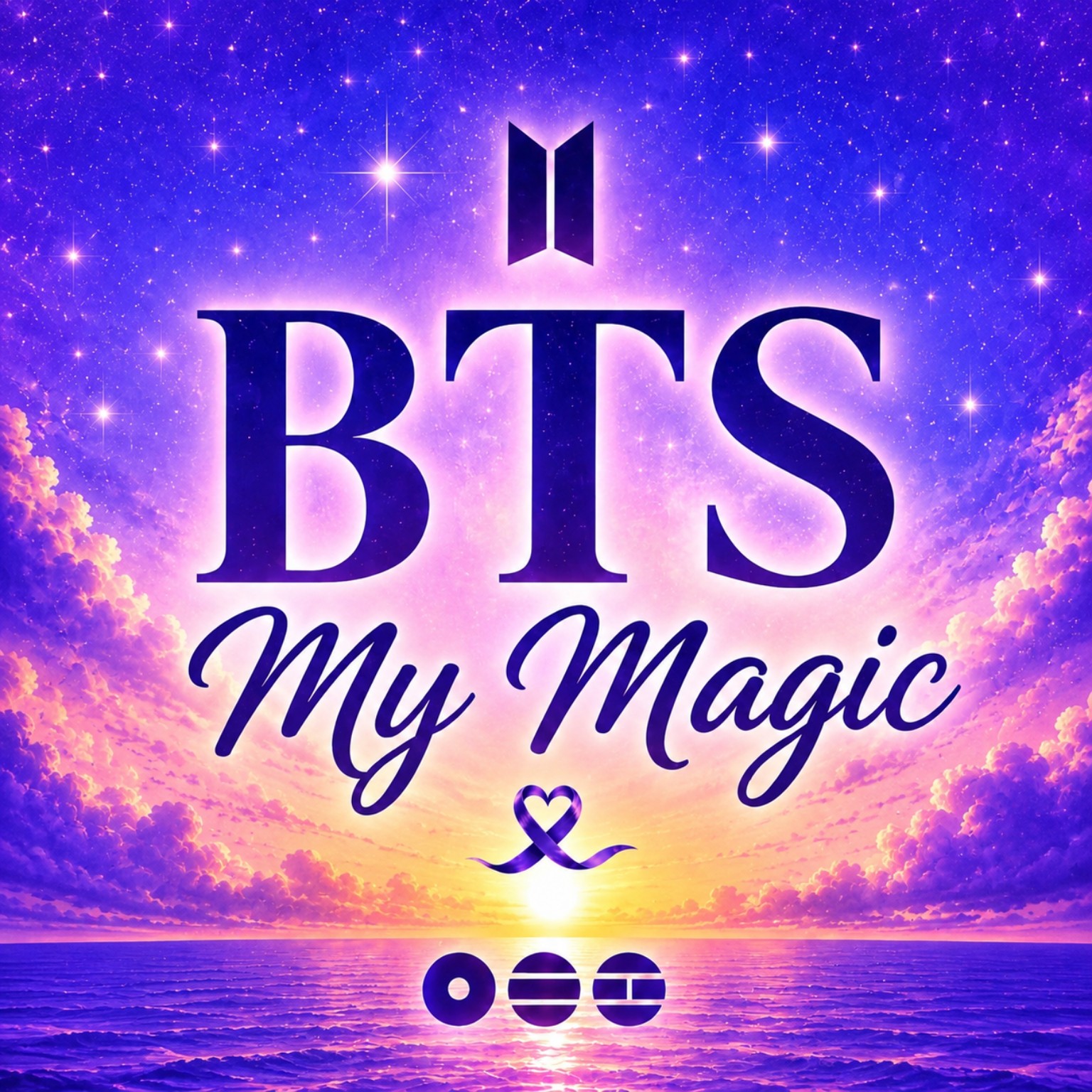 Logo da comunidade BTS My Magic